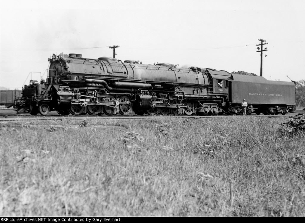 BO 2-8-8-4 #7611 - Baltimore & Ohio